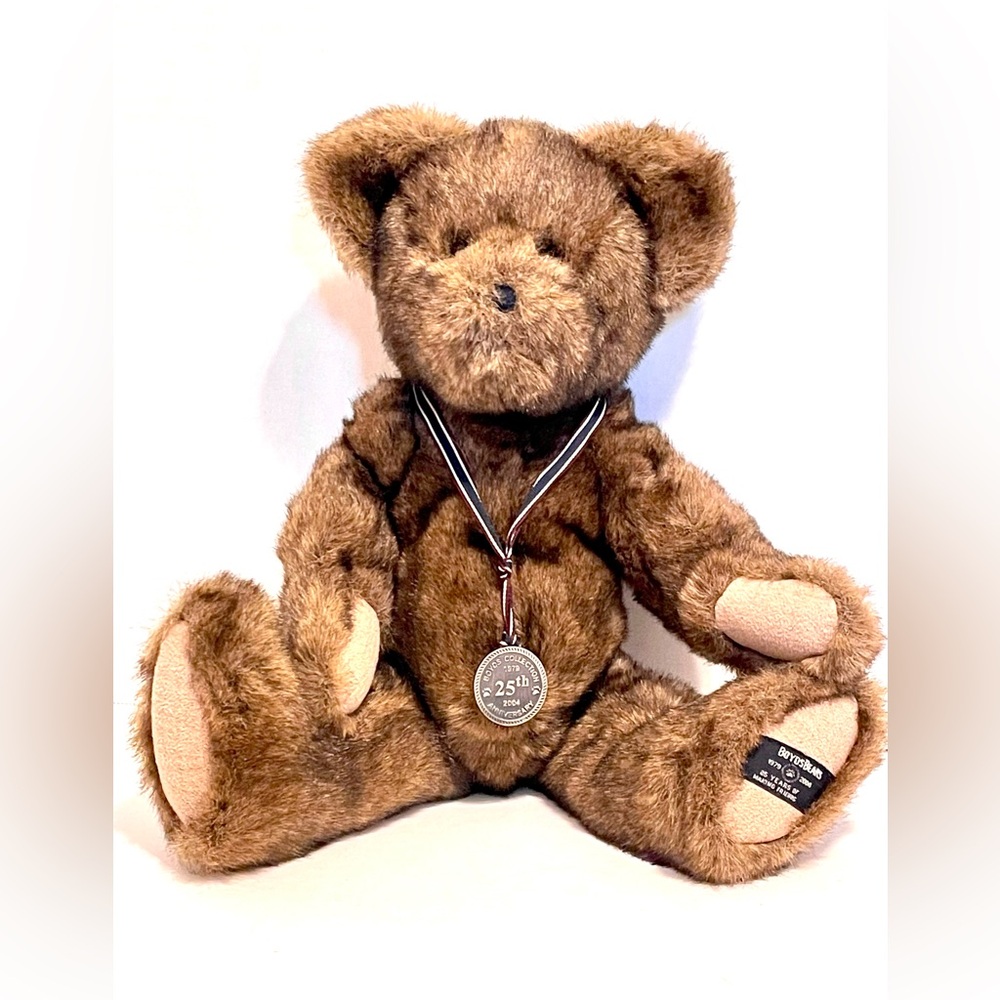 Boyd’s Bear 16 Inch Plush Silver Anniversary 25 Yrs.